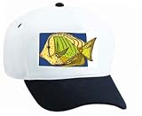 White Cap with tall, big, small, lips, fish, thin, tail, colorful