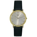 Longines 18k Solid Gold Prestige Mens Watch - Silver Dial - L4.710.6.75.2 by Longines
