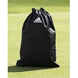 IMAGE OF Adidas Golf University Drawstring Shoe Bag - Black