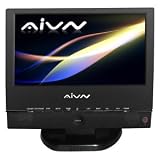 AIVN 9型ポータブルDVDプレーヤー CPRM対応REC-ASDC38 REC-ASDC38(ブラツク)