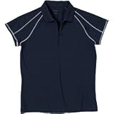 Ashworth Ladies High Twist Pique Zip Polos