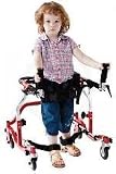 Star Posterior Gait Trainer, Red, Pediatric, 1/cs