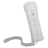 White Remote Control with Jacket and Strap for Nintendo Wii