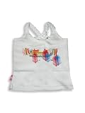 Wild Mango - Infant Baby Girls Ribbed Tank Top, White, Multi (Size 12Months)