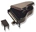 Extraordinary Musical Mini Grand Piano Music Box, Gorgeous Glossy Black Finish