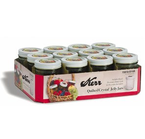 Jarden 7061000105 Kerr 12 Pack 8 ounze Jelly Jar by Jelly Jars
