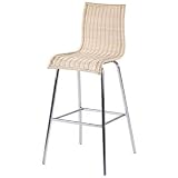 Rattan Helice Bar Stool