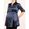 Motherhood Maternity: Elbow Sleeve Sash Belt Maternity Tunic