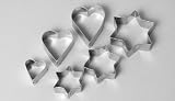 Cookie Cutters Ss- Assorted Sizes 1.5" To 3"