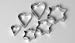 Cookie Cutters Ss- Assorted Sizes 1.5" To 3"