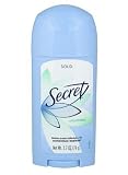 Secret Solid Unscented Antiperspirant & Deodorant 2.7 oz