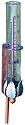 Conant Custom Brass Model VRG-2 Vermont Verdigris & Antiqued Brass Rain Gauge