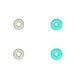 10 Gauge Glow in the Dark O-Ring 4-Pack