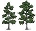 Woodland Scenics Medium Green Ready Made Trees 6