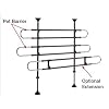 WeatherTech 60012 Tubular Pet Barrier Extension Panel