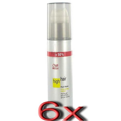 6x Wella High Hair Pearl Styler XXL 150ml