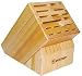 W&uuml;sthof 25-Slot Oak Mega Knife Storage Block