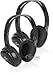 Power Acoustik Pair 2 Channel RF 900 MHZ Headphones