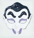 Jokingaround.Co.Uk Sequin Dracula Ball Mask