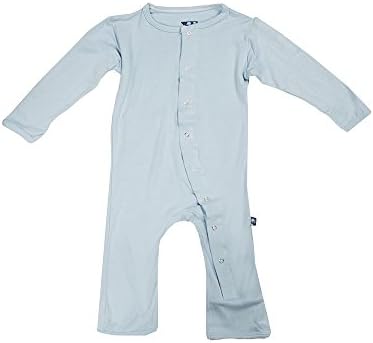 Kickee Pants Baby Boys Basic Coverall Preemie Pond
