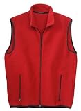 NEW Port Authority - Youth R-Tek Fleece Vest Red-S