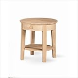 IMAGE OF International Concepts OT-5E Phillips Oval End Table, Unfinished