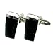 Novelty Guinness Stout Beer Pint Glass Cufflinks