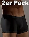 HOM First Cotton 2er Pack Short schw.