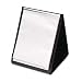 Cardinal 52111 Showfile Vertical Display Easel, Twenty 11 x 8-1/2 2-Sided Sleeves, Black