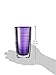 Tervis Clear & Colorful Insulated Tumbler, 16 oz Tritan, Amethyst