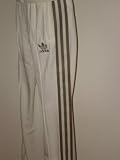 Adidas Supergirl Original Pants Legacy Off White / Olive Green