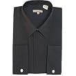 Black French Cuff Dress Shirt