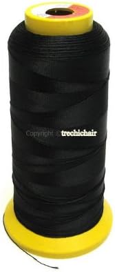 Tre Chic Hair Extension Sew In Jumbo Hair Weaving Thread (black)