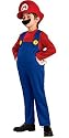 Super Mario Bros Deluxe Mario Costume Child Large 12-14