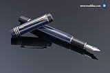 Parker Duofold Pinstripe Navy Rollerball Pen - 78014