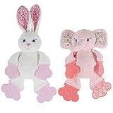 Bright Starts Teether Pal Pretty in Pink Bunny - Limited Edition Breast Cancer Research