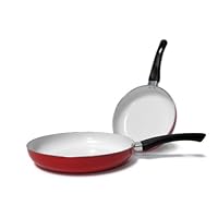 Healthy Nonstick Ceramic Coated Frying Pan - 8' Eco Friendly Durable Fry Pan