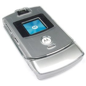 Motorola V3 RAZR Crystal Protective Case (Clear) - Image Brand