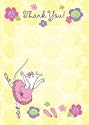 Angelina Ballerina Party Thank You Notes - Set of 8 Cards & 8 Envelopes