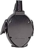 Merten 179851 Vollgummi-SCHUKO-Dreifach-H&auml;ngekupplung, schwarz