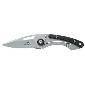 Gerber 22-47167 Trendy Folding Clip Knife with Fine Edge and Black Onlay by 