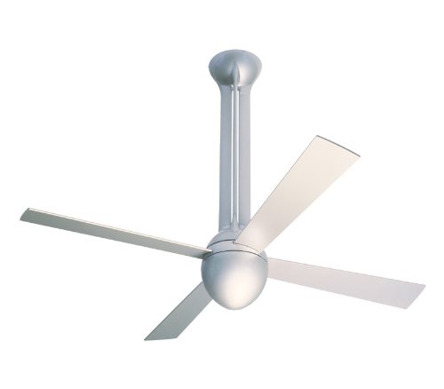 Modern Fan ECL-GN 52″ Eclipse Contemporary Energy Star DAMP Outdoor Gloss Nickel Ceiling Fan