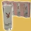 Playboy - Pink Shot Glasses (Set of 4 Glasses) (Size: 3.5'' each)