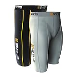SportSkins Compression Long Shorts (White X Large)