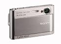 Sony DSCT70S Slim Digital Camera - Silver (8.1MP, 3x Optical Zoom) 3.0" LCD
