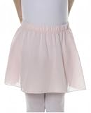 Danskin Girls Georgette Skirt White L