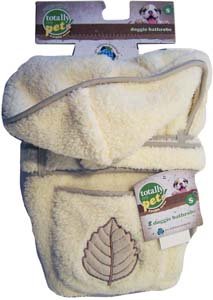 Totally My Pet Puppy Apparel Doggie Bathrobe Extra Small