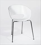 Euro Style 90014 Michele Chair White 4 Pack
