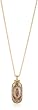 The Vatican Library Collection Elegant Hidden Cross Locket Necklace