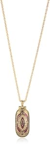 The Vatican Library Collection Elegant Hidden Cross Locket Necklace